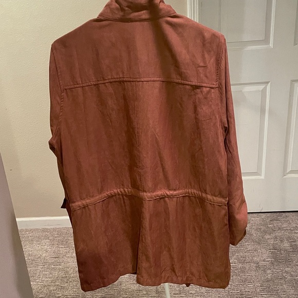 Bagatelle Women's Rust Utility Jacket - Picture 3 of 4